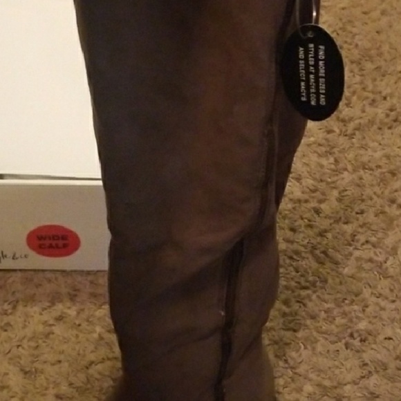Style & Company over the knee suede boot- wide cal - Picture 4 of 4